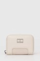 Πορτοφόλι Tommy Jeans υφασμάτινο μπεζ AW0AW16218