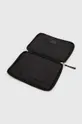 чёрный Кожаный чехол для ноутбука AllSaints Saff Lea