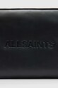 Kožna torba za laptop AllSaints Saff Lea WR711Z crna