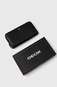 Geox portofel de piele D35K3H-00046 D.WALLET negru D35K3H.00046.C9999