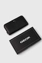 Geox portfel skórzany D35K3H-00046 D.WALLET czarny D35K3H.00046.C9999