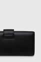Accesorii Karl Lagerfeld portofel de piele 241W3221 negru