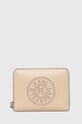 Портмоне Karl Lagerfeld гладка кожа бежов 241W3229