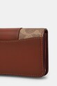 Аксесоари Кожен портфейл Coach CR542 кафяв