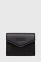black MM6 Maison Margiela leather wallet Japanese 6 Flap Women’s