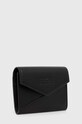 MM6 Maison Margiela leather wallet Japanese 6 Flap SA5UI0010. black SS24