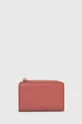 рожевий Шкіряний гаманець Coccinelle Жіночий