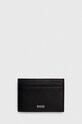 Kožni etui za kartice BOSS etui za kartice crna 50519269
