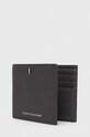 Δερμάτινο πορτοφόλι Tommy Hilfiger AM0AM11854 γκρί SS24