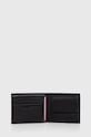 Tommy Hilfiger portfel skórzany AM0AM11856 czarny SS24