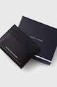 Doplnky Kožené puzdro na karty Tommy Hilfiger AM0AM11863 čierna