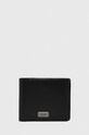 Calvin Klein Jeans bőr pénztárca sima fekete K50K511432