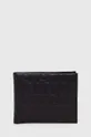 чорний Шкіряний гаманець Calvin Klein Jeans Чоловічий