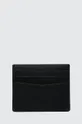 Δερμάτινη θήκη για κάρτες Calvin Klein Jeans μαύρο