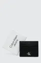 Δερμάτινη θήκη για κάρτες Calvin Klein Jeans 100% Φυσικό δέρμα