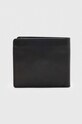 Accesorii AllSaints portofel de piele Blyth MV506Z negru
