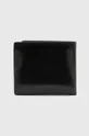 czarny AllSaints portfel skórzany Attain