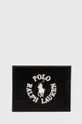 črna Usnjen etui za kartice Polo Ralph Lauren Moški
