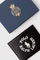 Δερμάτινη θήκη για κάρτες Polo Ralph Lauren Φυσικό δέρμα