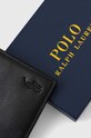 Kožni novčanik Polo Ralph Lauren crna 405913723