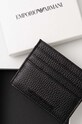 Kožni etui za kartice Emporio Armani crna Y4R173.Y068E.NOS