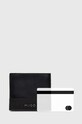 HUGO portofel de piele 50517392 negru