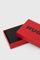 Δερμάτινο πορτοφόλι HUGO 50519497 μαύρο