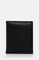 Sisley portofel de piele piele negru 6HEDSY02X