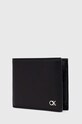 Шкіряний гаманець Calvin Klein K50K511692 чорний SS24
