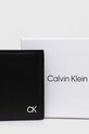 Шкіряний гаманець Calvin Klein K50K511692 чорний
