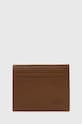 Kožené puzdro na karty Diesel MEDAL-D CARD HOLDER 6 WALLET X09910.P0685 hnedá SS24