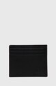 Diesel etui na karty skórzane X09910.P0685 czarny SS24