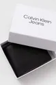 fekete Calvin Klein Jeans bőr pénztárca