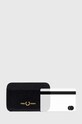 Kožené pouzdro na karty Fred Perry Burnished Leather Cardholder černá L4334.102