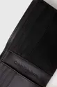 czarny Calvin Klein Jeans portfel skórzany