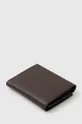 Шкіряний гаманець Barbour Tarbert Bi Fold Wallet коричневий