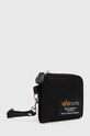 Novčanik Alpha Industries Label Wallet 108957 crna SS24