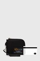 Novčanik Alpha Industries Label Wallet 108957 crna