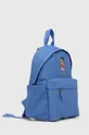 Detský ruksak Polo Ralph Lauren modrá