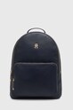 Tommy Hilfiger plecak aplikacja granatowy AW0AW15710