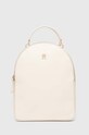 Ruksak Tommy Hilfiger jednofarebný béžová AW0AW15722