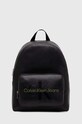 Batoh Calvin Klein Jeans hladký černá K60K611867