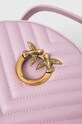 Δερμάτινο σακίδιο Pinko μωβ 102530.A1J2