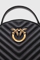 Шкіряний рюкзак Pinko чорний 102530.A1J2
