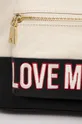 bézs Love Moschino hátizsák