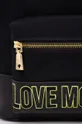czarny Love Moschino plecak
