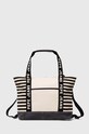 Pepe Jeans poșetă ZOEY LOTTIE incape in A4 negru PL031538