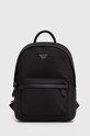 Рюкзак Emporio Armani гладкий чорний Y3L111.YWS1E