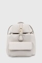 Kožený batoh Furla hladký šedá WB01291.BX2045.1704S