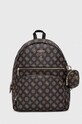Guess zaino stampa all-over marrone HWPG90.06330